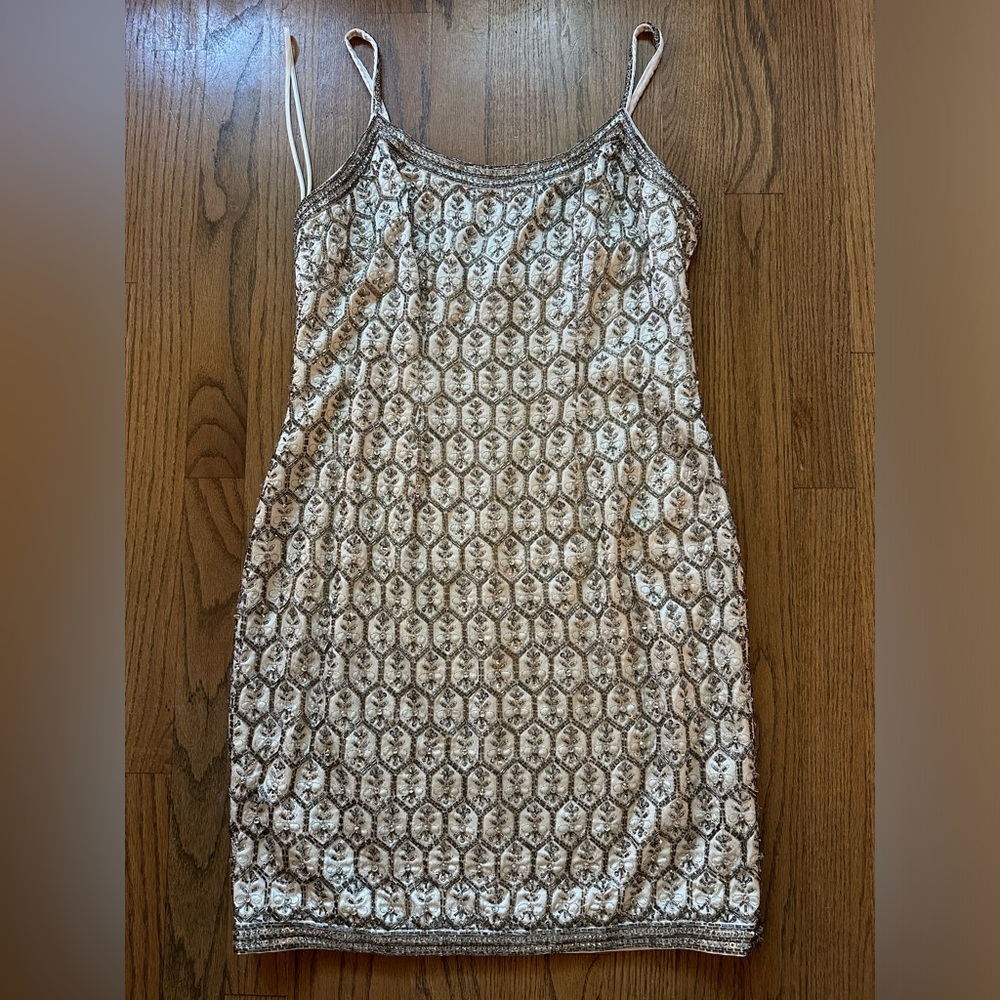 THEIA BEADED GOWN dress size 8
